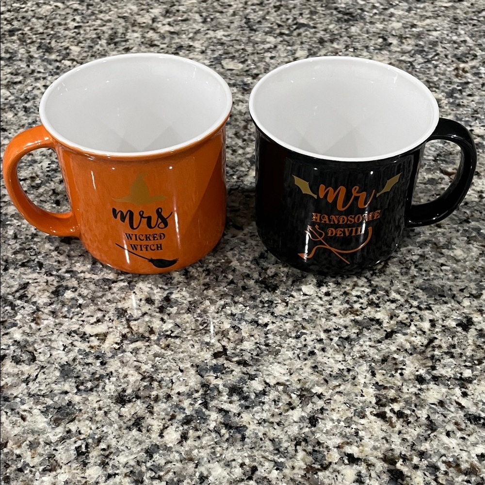 Lily and Grace Halloween Coffee Mug Set